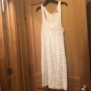 Banana Republic | White lace dress